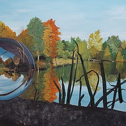 Cristal clear geschilderd door 