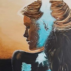 Waterworld Womane geschilderd door 