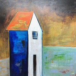 House for Sale geschilderd door 