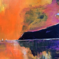 Spiegeling geschilderd door 