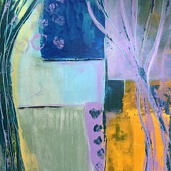 Als de bladeren vallen geschilderd door 