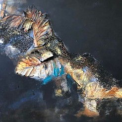 Vrije Vlucht geschilderd door 