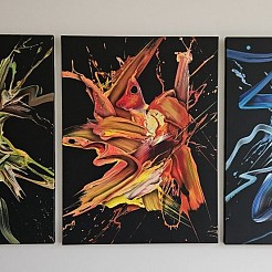 Elementals geschilderd door 