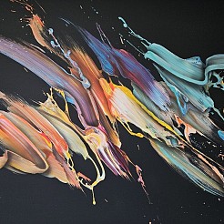 Bifr&ouml;st geschilderd door 