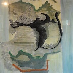 Toscaanse muurvogel geschilderd door 