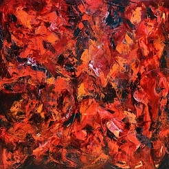 Passion geschilderd door 