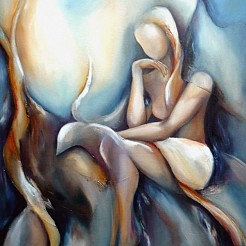 Cliodhna geschilderd door 