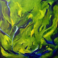 Le Verdon geschilderd door 