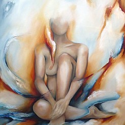 Aphrodite geschilderd door 