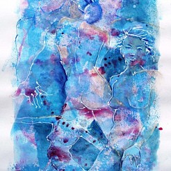 Model 2 geschilderd door 