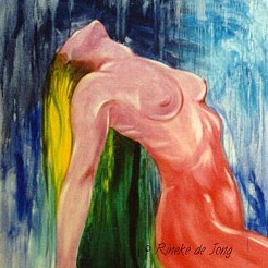 Red  Lady geschilderd door 