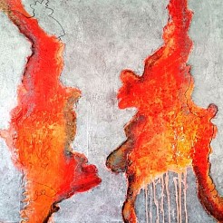 Ritual geschilderd door 