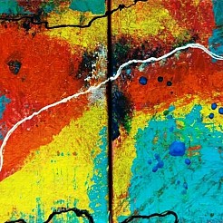 Giocodalinea geschilderd door 