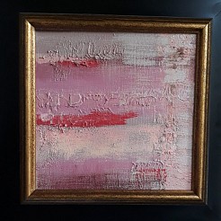 Zomaar rose geschilderd door 