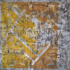 Two Yellows geschilderd door 