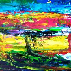 Landscape geschilderd door 