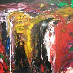 Landscape geschilderd door 