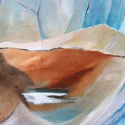 La valle geschilderd door 