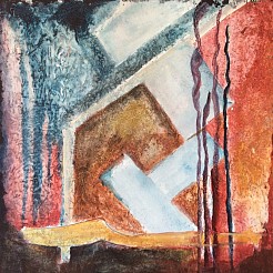 La strada geschilderd door 