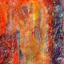 Rusty roots geschilderd door 