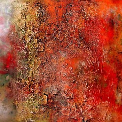 Erosie V geschilderd door 