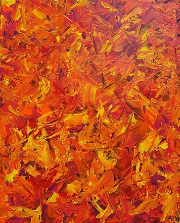 The fire within (Elements) geschilderd door Mimpi-ARt