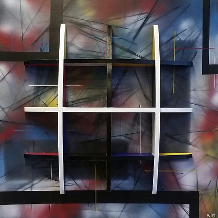 Reli&euml;f (Stylish) geschilderd door Mimpi-ARt