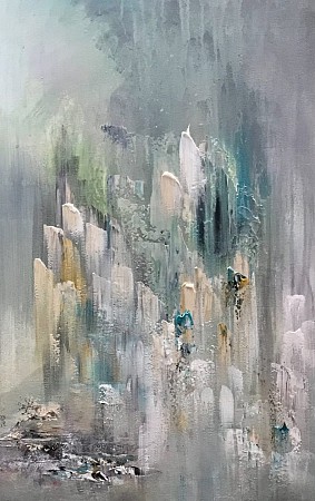 Seleniet geschilderd door Gemstones-Art