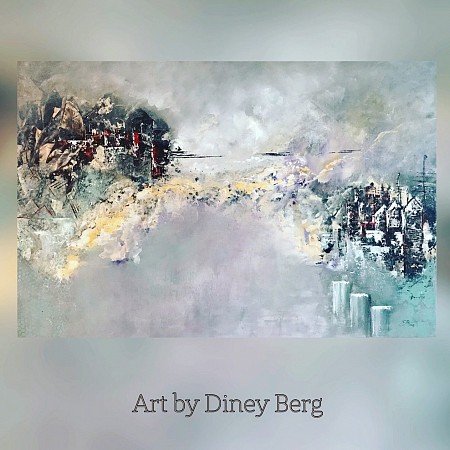 Wereldoverbrugger geschilderd door Gemstones-Art