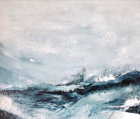 Pacific north west geschilderd door Gemstones-Art