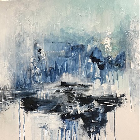 Cloudy geschilderd door Gemstones-Art