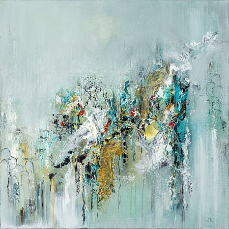 Find the silence geschilderd door Gemstones-Art