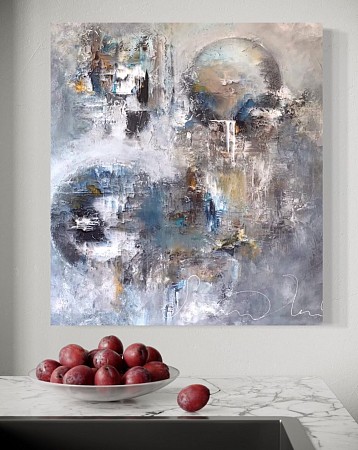 Tussen twee werelden geschilderd door Gemstones-Art