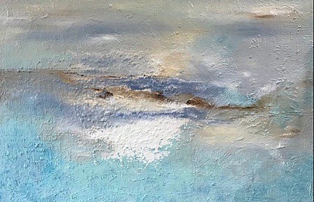 Secret  beach geschilderd door Gemstones-Art