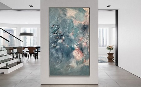 Flower power geschilderd door Gemstones-Art